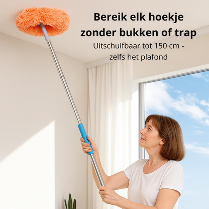 Namado TopClean360™ Mop - Tot aan het plafond, in elke hoek