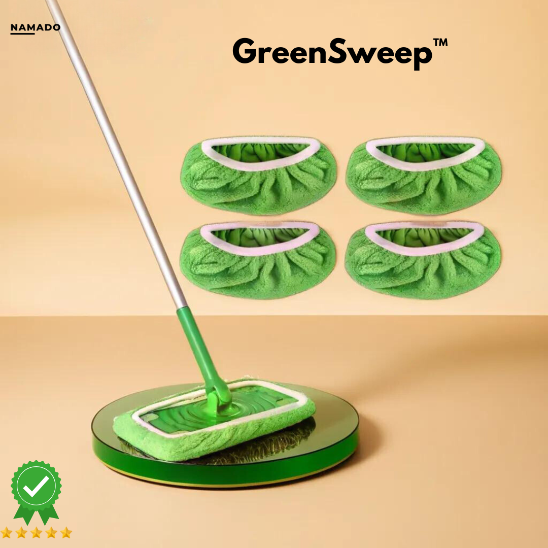 GreenSweep™ - Herbruikbare mop voor Swiffer | 2+2 GRATIS