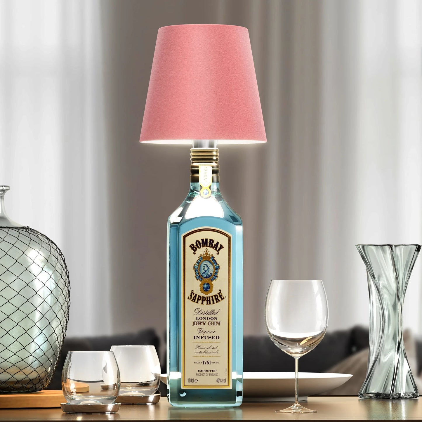 Lumiere™ Bottle lamp - Geef je flessen een tweede leven!