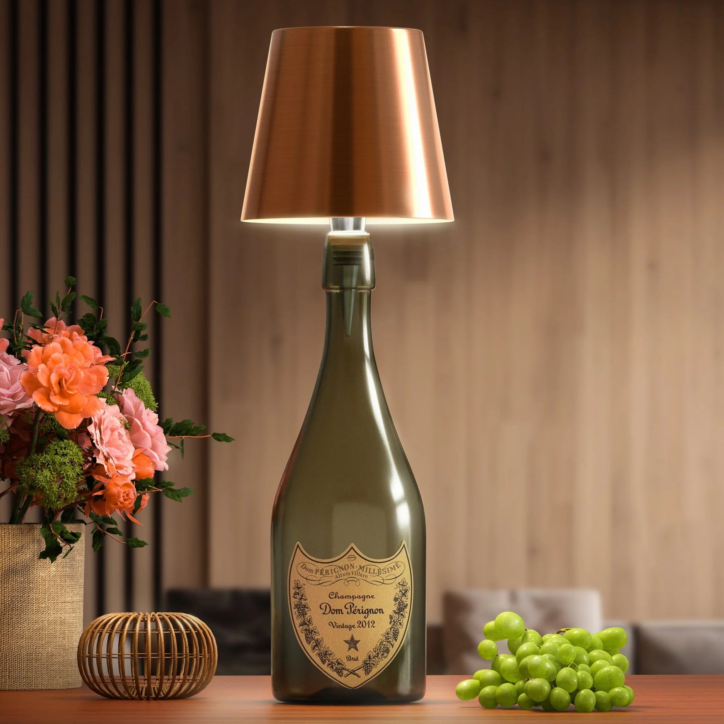 Lumiere™ Bottle lamp - Geef je flessen een tweede leven!