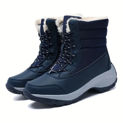 EVA SnowBoots™ - Loop op wolken met de waterdichte bont laarzen