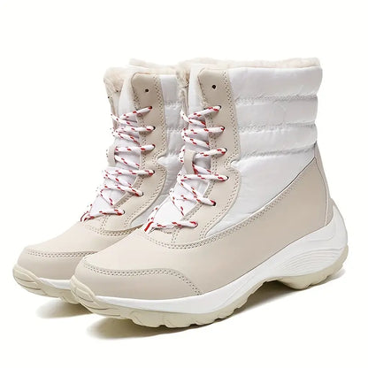 EVA SnowBoots™ - Loop op wolken met de waterdichte bont laarzen