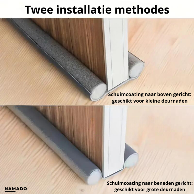 DoorSeal Pro™ - Deurtochtblokker en geluidsisolator