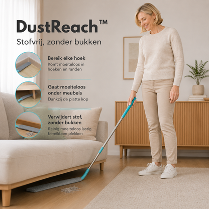 Namado DustReach™ stofborstel - Kom bij elk hoekje zonder bukken of tillen