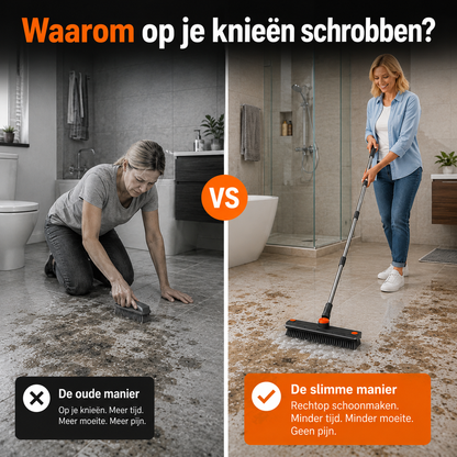 Namado 3-in-1 SchrobPro™ - Moeiteloos schoon voor badkamer & tuin