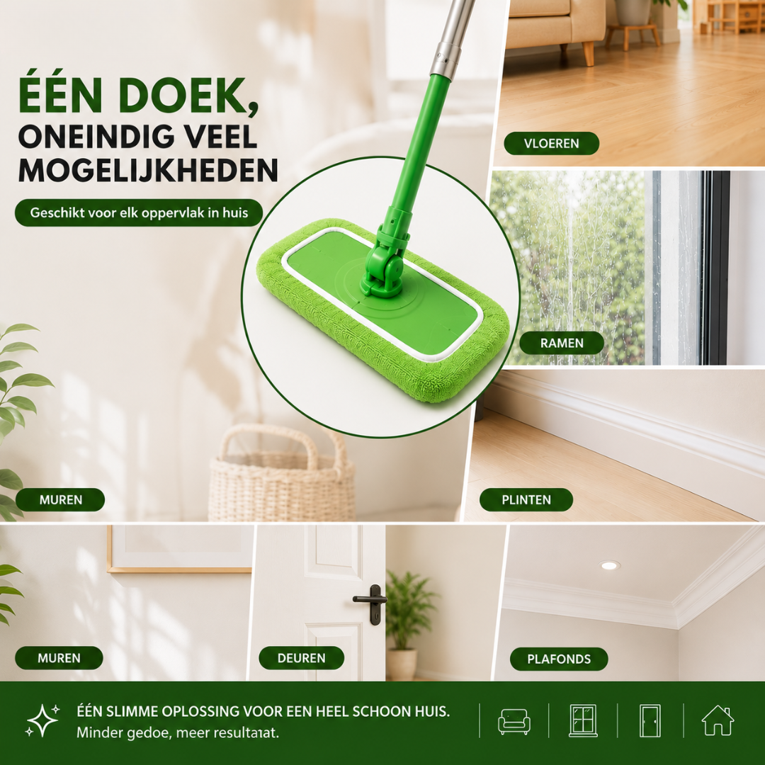 Namado GreenSweep™ - De herbruikbare vervanger van wegwerpdoekjes (pluche variant)