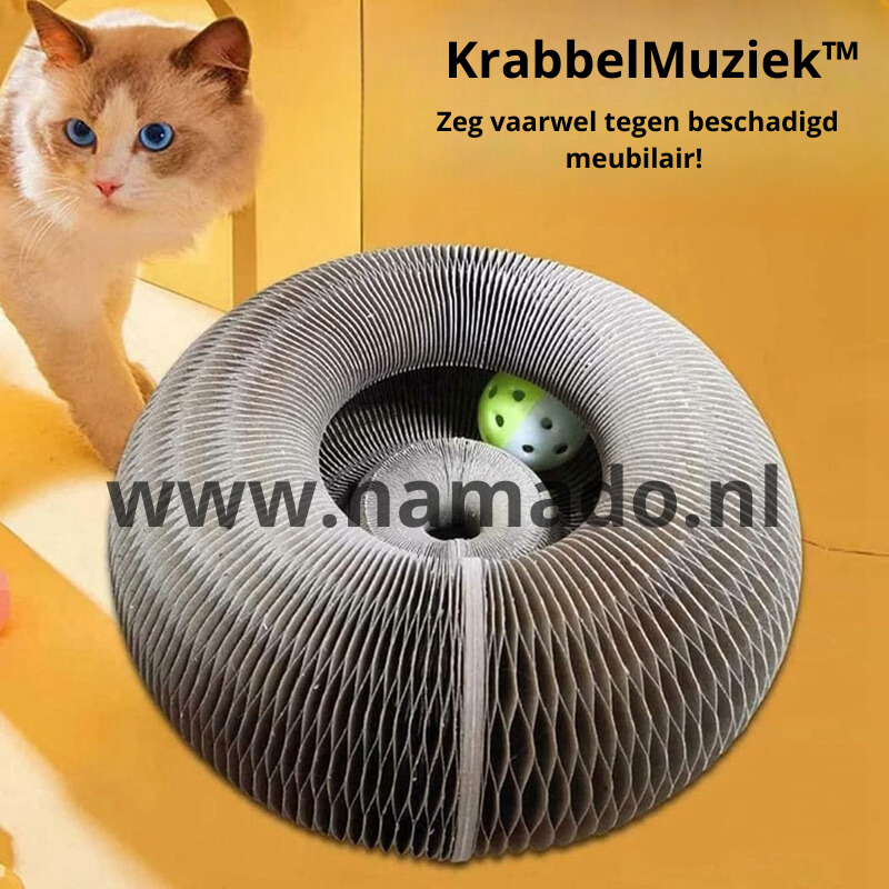 KrabbelMuziek™ - De krab sensatie voor iedere kat!