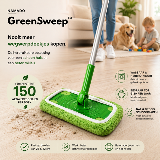 Namado GreenSweep™ - Nooit meer wegwerpdoekjes