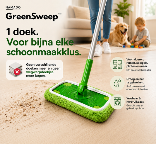 Namado GreenSweep™ - Nooit meer wegwerpdoekjes