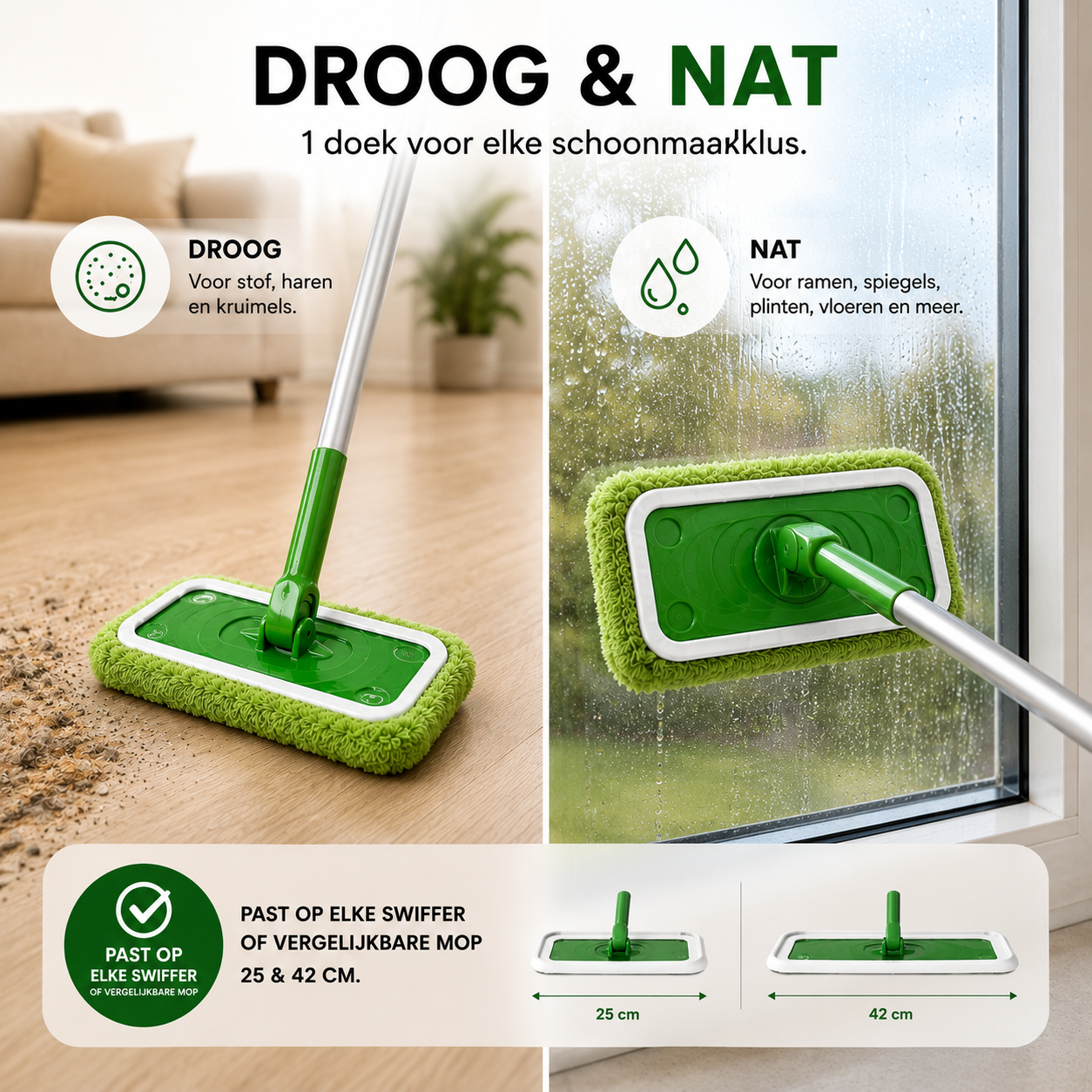 Namado GreenSweep™ - Nooit meer wegwerpdoekjes