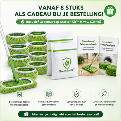 Namado GreenSweep™ - Herbruikbaar Schoonmaaksysteem voor Swiffer