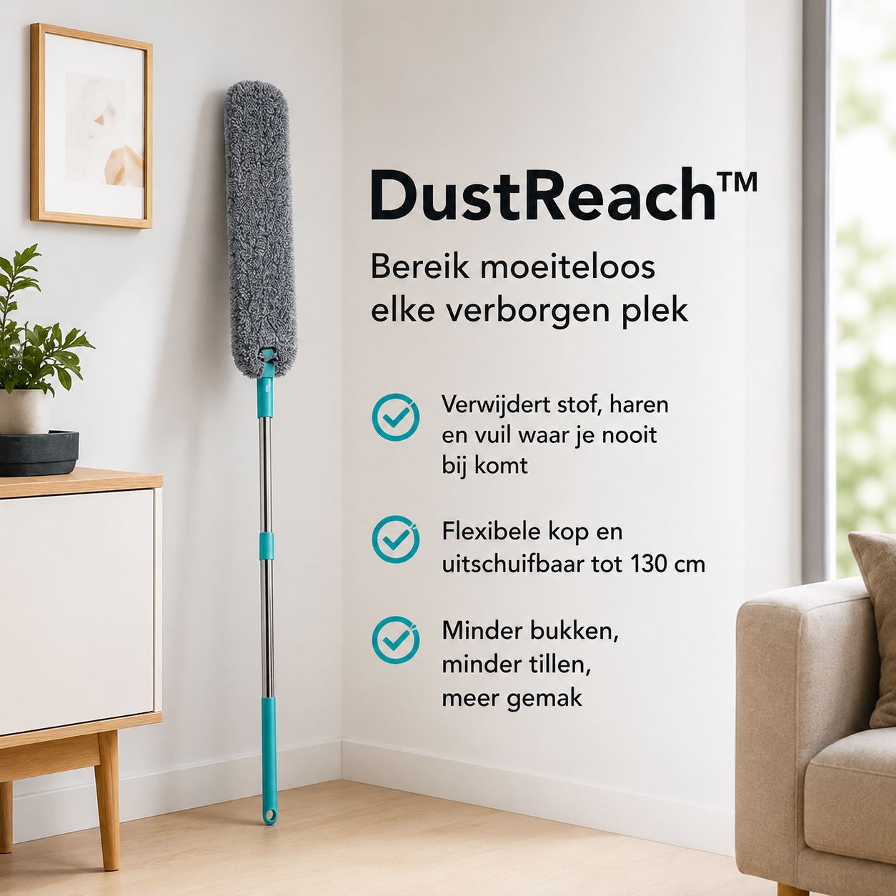 Namado DustReach™ - Bereik moeiteloos elke moeilijk bereikbare plek