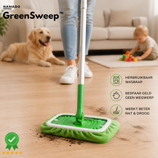 Namado GreenSweep™ - Nooit meer wegwerpdoekjes kopen voor Swiffer