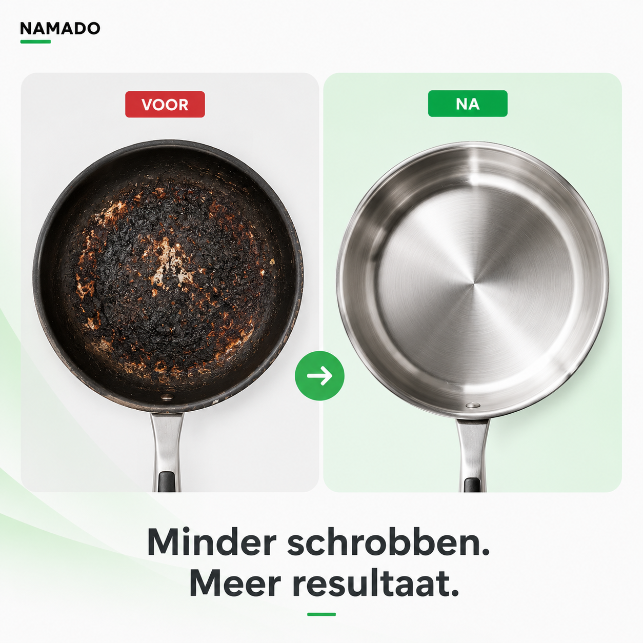 Namado WonderWipe™ – Maak schoon zonder hard te schrobben