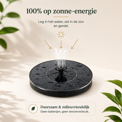 Zonnebron™ Solar Tuinfontein - Breng je tuin tot leven