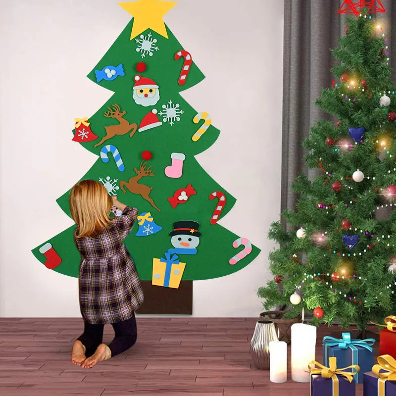 Kids Xmas-boom™ - Creëer je eigen feestelijke kerstboom!