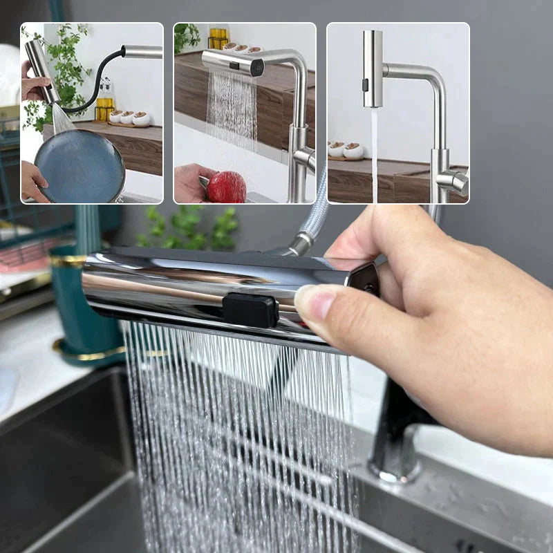 AquaStream™ - Ergonomische waterval keukenkraan