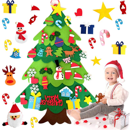 Kids Xmas-boom™ - Creëer je eigen feestelijke kerstboom!